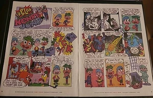 Henry und June Kablam 2 Seiten Comic Strip Print Werbung 1998 16x11 Vintage - Bild 1 von 1