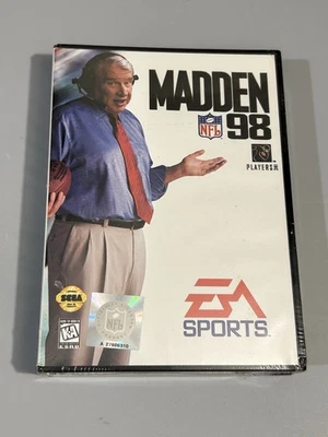 Madden Football NFL 98 Sega Genesis Please Read Sealed? - Image 1 of 4