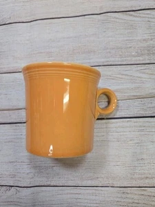 Taza de café Fiestaware con mango de anillo mandarina naranja Homer Laughin HLC Fiesta - Imagen 1 de 5