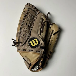 Guante de lanzamiento rápido Wilson A440 softbol 11,5 cuero marrón claro derecho - Imagen 1 de 10