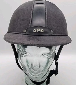 GPA6 Titium 7 1/8 Pre Owned Equestrian Helmet Black - Picture 1 of 22