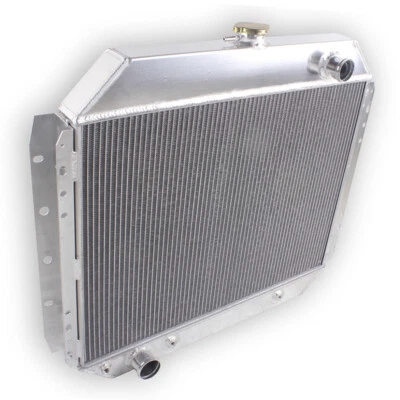 3 Row Aluminum Radiator for 1966-1979 Ford Pickup F100 F150 F250 F350 Bronco V8 Foto 1 de 4