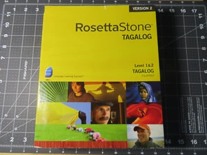 Rosetta Stone Version 2 Tagalog Filipino CIB Factory Sealed with Headset - Picture 1 of 5