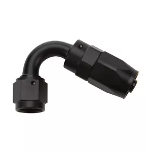 Allstar ALL49364 Hose End Fitting 120 Degree 10AN Hose 10AN Female Swivel Black - Picture 1 of 1
