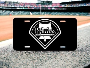 Philadelphia Phillies Baseball! Laser Engraved Front License Plate. - Picture 1 of 3