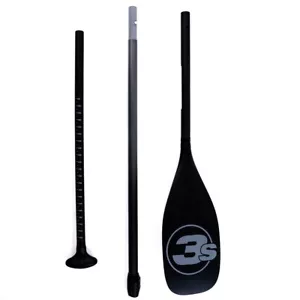 3s-sup SUP Paddel Full Carbon Telescope Paddel 3-teilig - Bild 1 von 8