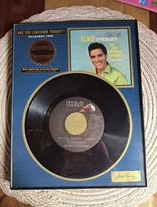 elvis are you lonesome tonight 45 Wandplakette ungeöffnet - Bild 1 von 2