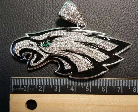 Philadelphia Eagles Champion Fashionable Large Pendant Necklace Cover