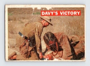 1956 Topps Davy Crockett Orange Back #48 Davy's Victory - Picture 1 of 2