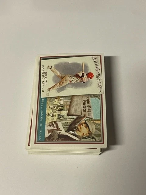 2010 Topps Allen & Ginter This Day In HIstory Singles You Pick - Image 1 of 1