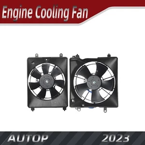 Radiator Cooling Fan Assembly for 12-15 Honda Civic 2015 SE 2013-2015 ILX - Picture 1 of 11