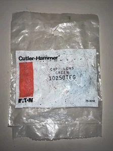 CUTLER HAMMER 10250TEG lente con tappo verde nuova in confezione - Foto 1 di 2