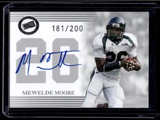 2004 Press Pass Autographs Silver Mewelde Moore Auto 181/200 #NNO