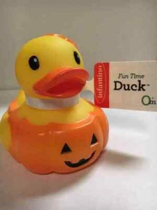 INFANTINO HALLOWEEN KÜRBIS GUMMIENTE NEU MIT ETIKETT  - Bild 1 von 1