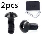 Titanium M5x12mm Torx Head Ti Bolts Screws Bicycle Water Bottle Cages Pack Of 2