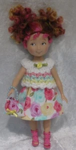 Hecho para adaptarse a 9" ELEGANTE NANCY Madame Alexander #68 Ropa, Top, Falda, Cartera Set - Imagen 1 de 3