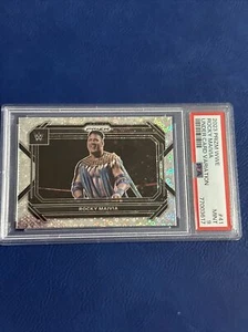 Rocky Maivia (The Rock) 2023 Prizm WWE #41 Undercard Disco Prizm PSA 9 - Bild 1 von 5