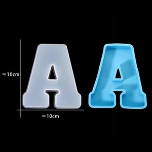Letter Silicone Molds - Alphabet Epoxy Resin Mold DIY Crafts Party Home Decor - Picture 1 of 50