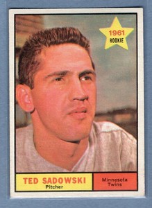 1961 Topps #254 Ted Sadowski EX   GO269