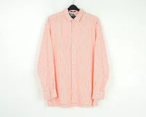 GANT Beach Oxford Regular Fit Mens 2XL Long Sleeved Formal Shirt Cotton Striped - Picture 1 of 7