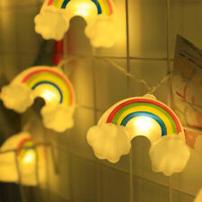Rainbow Led String Lights Indoor Atmosphere Birthday Decoration Girl Room