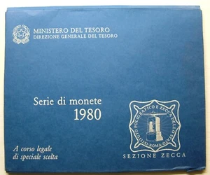 1980 Italian Republic Division Set Mint Of ROMA - Picture 1 of 4