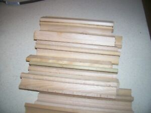 Lot Set of 17 Scrabble Game Wood Wooden Letter Tile Holders Racks Trays Crafts