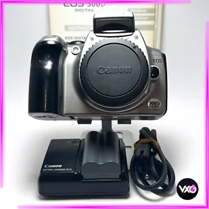 FOTOCAMERA DIGITALE π CANON EOS 300D π DIGITAL CAMERA REFLEX MACCHINA RETRO - Foto 1 di 10