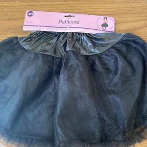 Goodmark black petticoat tulle skirt child one size new - Picture 1 of 6