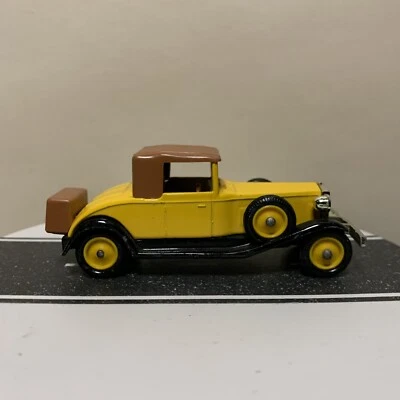 Lledo Days Gone 1930s Rolls Royce Brewster Coupe Drop Top Yellow & Black VTG NM - Image 1 of 4