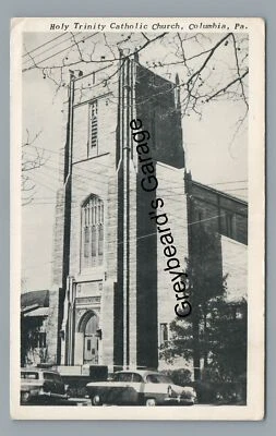 Holy Trinity Catholic Church COLUMBIA PA Lancaster County Pennsylvania Postcard - Image 1 of 2