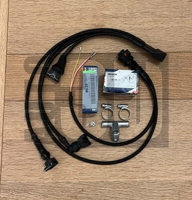 BMW E46 S54 M3 Intake Air Temp IAT MAP kit harness loom for CSL airbox with flap - Image 1 of 2