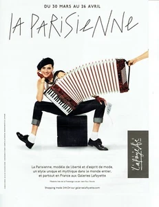 Werbung Advertising 520 2011 Galeries Lafayette La Parisienne I de la Fressan - Bild 1 von 1