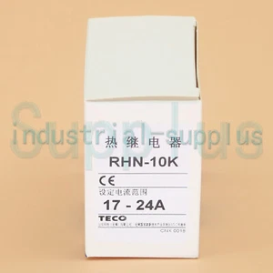 New 1PC TECO RHN-10K 17-24A Thermal Overload Relay In Box Free Shipping - Picture 1 of 5