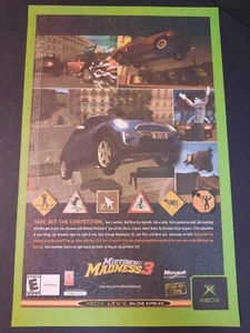 MIDTOWN MADNESS 3 Xbox Live ~ Página de cómic vintage anuncio impreso 2003 - Imagen 1 de 1