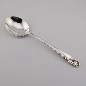 International Spring Glory Sterling Silver Cream Soup Spoon(s) - 6 1/2 Inches - Picture 1 of 3