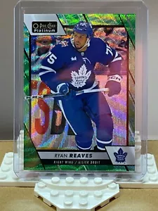 2023-24 O-Pee-Chee Platinum Ryan Reaves Emerald Surge 06/10 Trading Card No. 199 - Picture 1 of 10