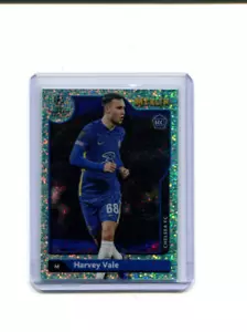 2021-22 Topps Merlin Aqua Speckler Refractor Harvey Vale Rookie 164/199 - Picture 1 of 2