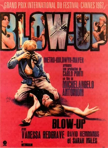 BLOW UP. Repro mini print. 60's cult film, Yardbirds. - Bild 1 von 1
