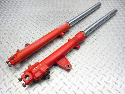 1986 86 Honda VF500 VF500F перехватчик передняя вилка трубка изогнутая слева справа - Изображение 1 из 4