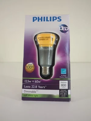 Philip Ambient Led Dimmable Provide Soft White Lights Replaces A 60 W 929001829 - Image 1 of 4