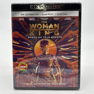 The Woman King 4K Ultra Hd + Blu-ray + Digital 2022 Sony Pictures Unused Sealed - Imagen 1 de 3