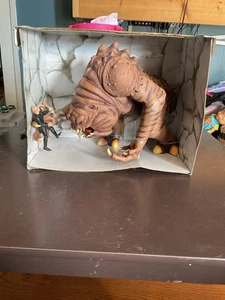 Star Wars Power Of The Force Rancor und Luke Skywalker Actionfigur 1998 Hasbro - Bild 1 von 8