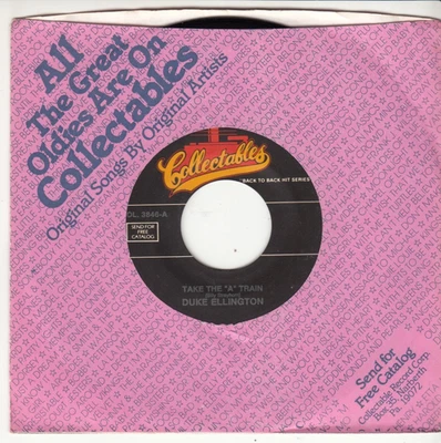 DUKE ELLINGTON - TAKE THE "A" TRAIN/MAGENTA HAZE - MINT REISSUE 45 - Image 1 of 2