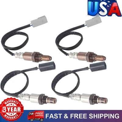 4Pcs O2 Oxygen Sensor Upstream & Downstream For 2007 Infiniti G35 3.5L Sedan - Image 1 of 4