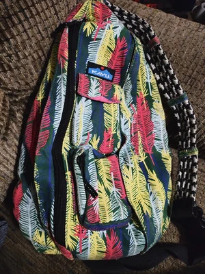 Kavu веревки слинга сумка цветной перья чистый - Изображение 1 из 4