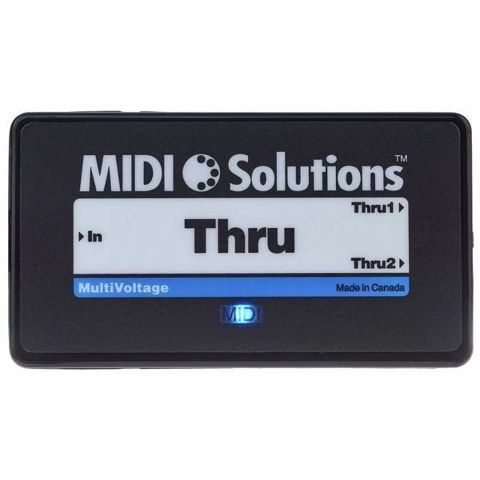 Midi Solutions Thru V2 Aktive Midi Thru Box mit 2 Ausgängen - Bild 1 von 1