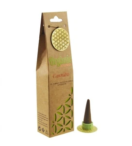 CONFEZIONI di INCENSO IN CONI ORGANIC GOODNESS Cannabis  CON BRUCIATORE DA 12 CO - Imagen 1 de 3