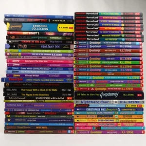 Vintage YA Horror Novels - 60 Book Lot - Goosebumps, Ghosts of Fear Street... - Picture 1 of 3