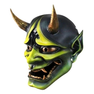 (1) Japanese Cosplay Face Cover Resin Horror Ghost Demon Stage Performance - Picture 1 of 11